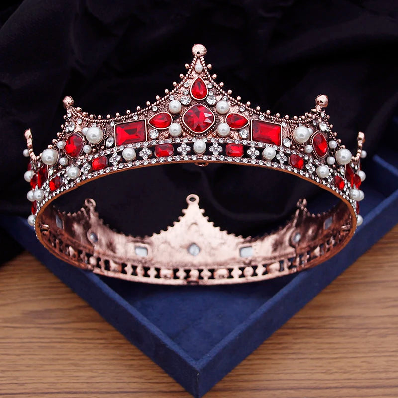 Vintage Full Round Mens Circle Headdress Crown – TulleLux Bridal Crowns ...