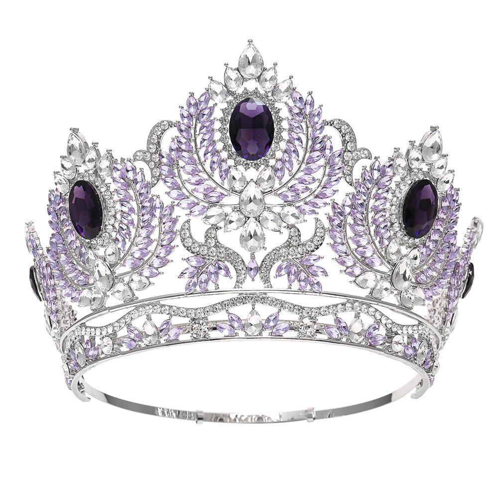 
                      
                        European Pageant Crystal Round Tiaras Crystal Beauty Pageant Accessories
                      
                    