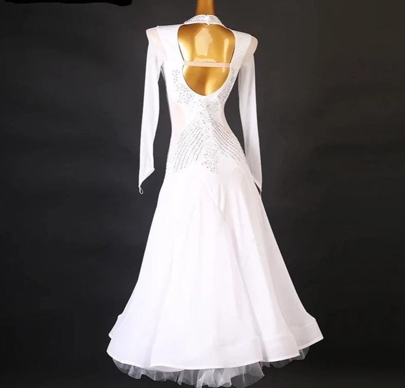 
                      
                        Ballroom Dress Standard for Women Social Dancing  Waltz Dance Costume
                      
                    