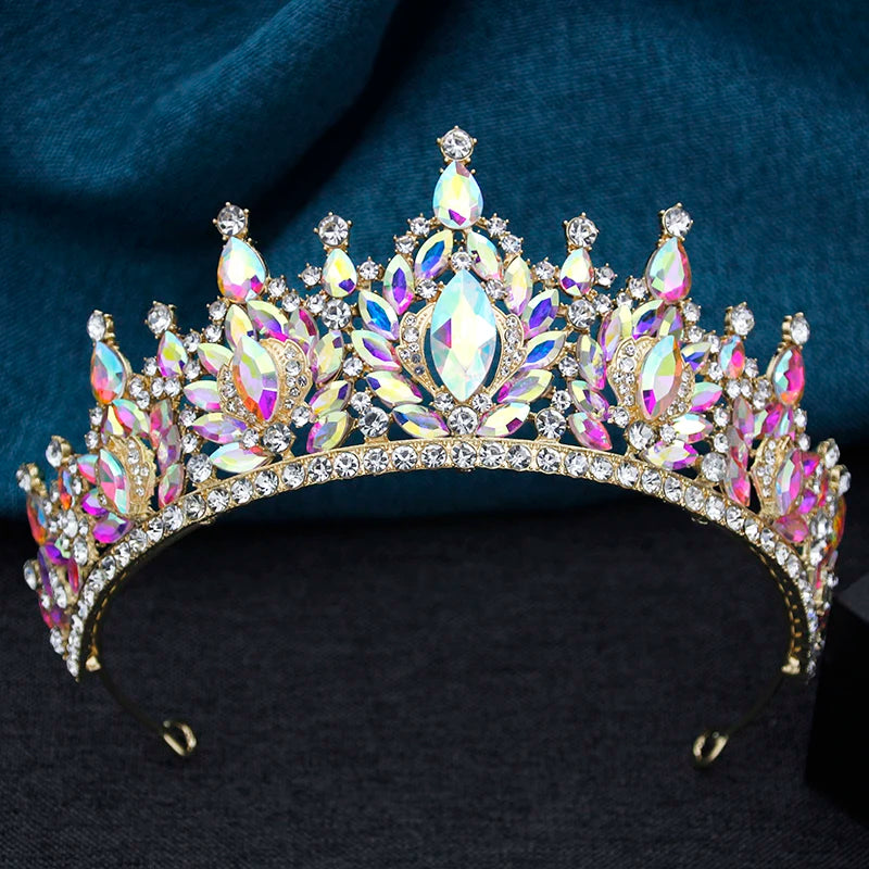 
                      
                        Royal Princess Queen Tiara Crowns Party Pageant Birthday Jewelry Head Accessories
                      
                    