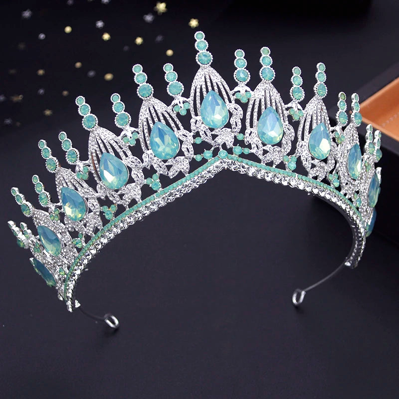 Princess Tiara Crown in Colorful Colors Party Hair Accessory