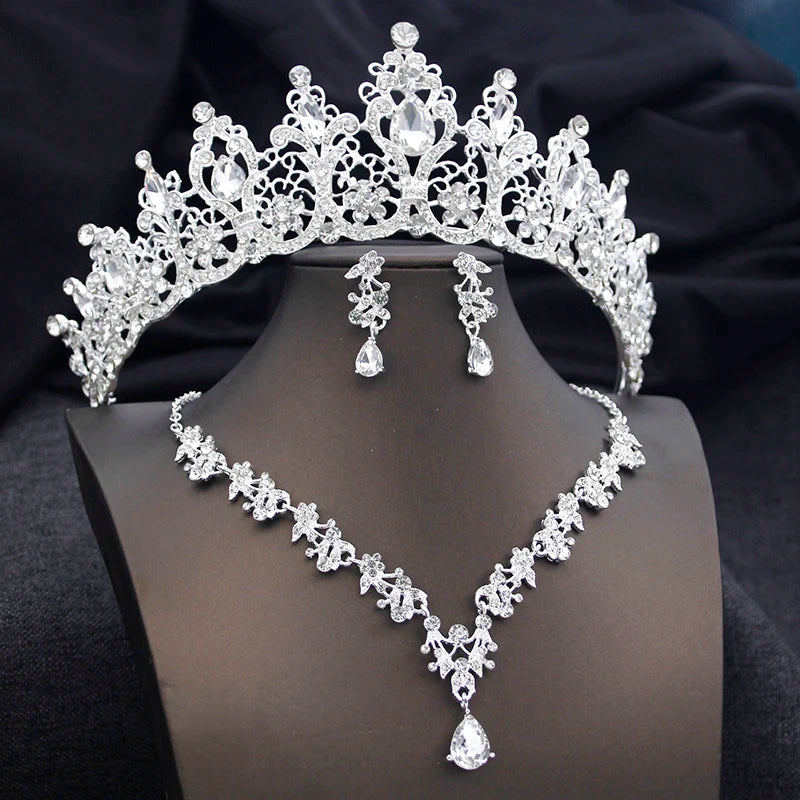 
                      
                        Elegant Multicolor Sets Tiara and Crown  Jewelry Sets Accessories
                      
                    