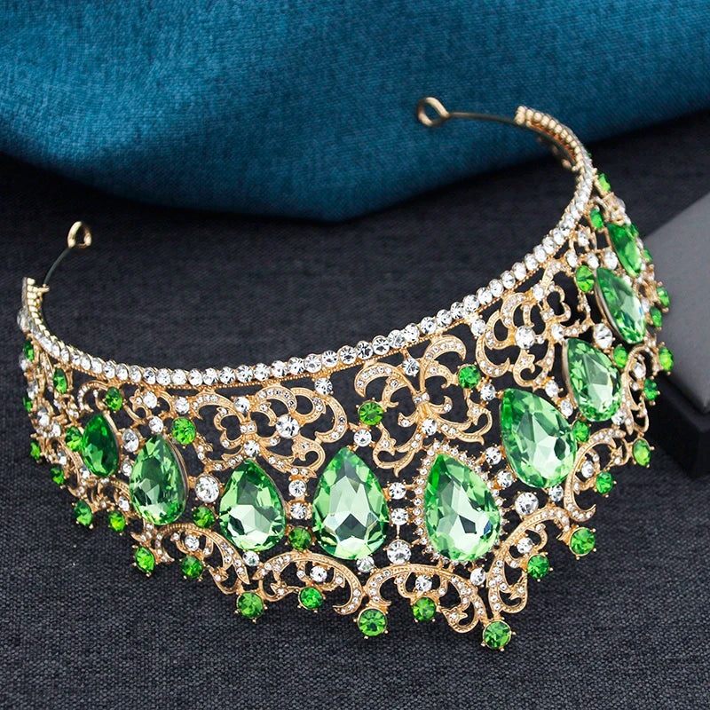
                      
                        Colorful Crystal Tiaras for Women Party Wedding Pageant Hair Crown Accessory
                      
                    