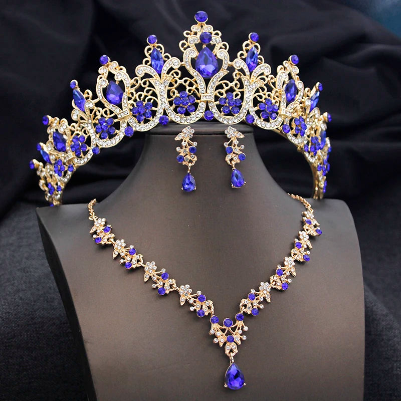 
                      
                        Elegant Multicolor Sets Tiara and Crown  Jewelry Sets Accessories
                      
                    