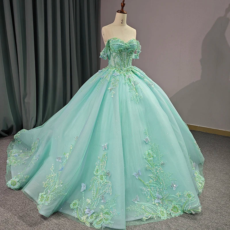 
                      
                        Quinceañera Dress Scoop Ball Gown
                      
                    