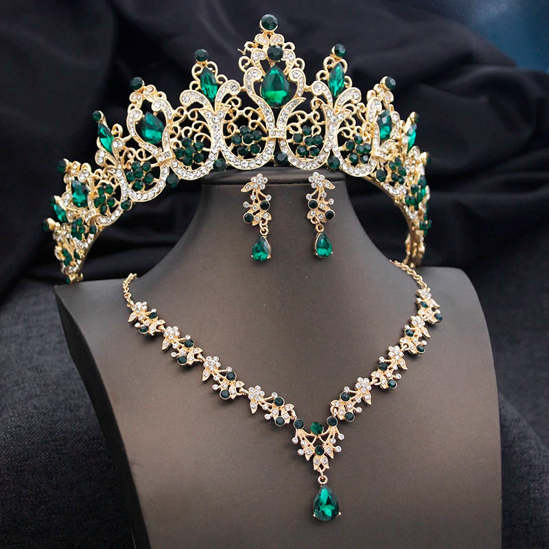 
                      
                        Elegant Multicolor Sets Tiara and Crown  Jewelry Sets Accessories
                      
                    