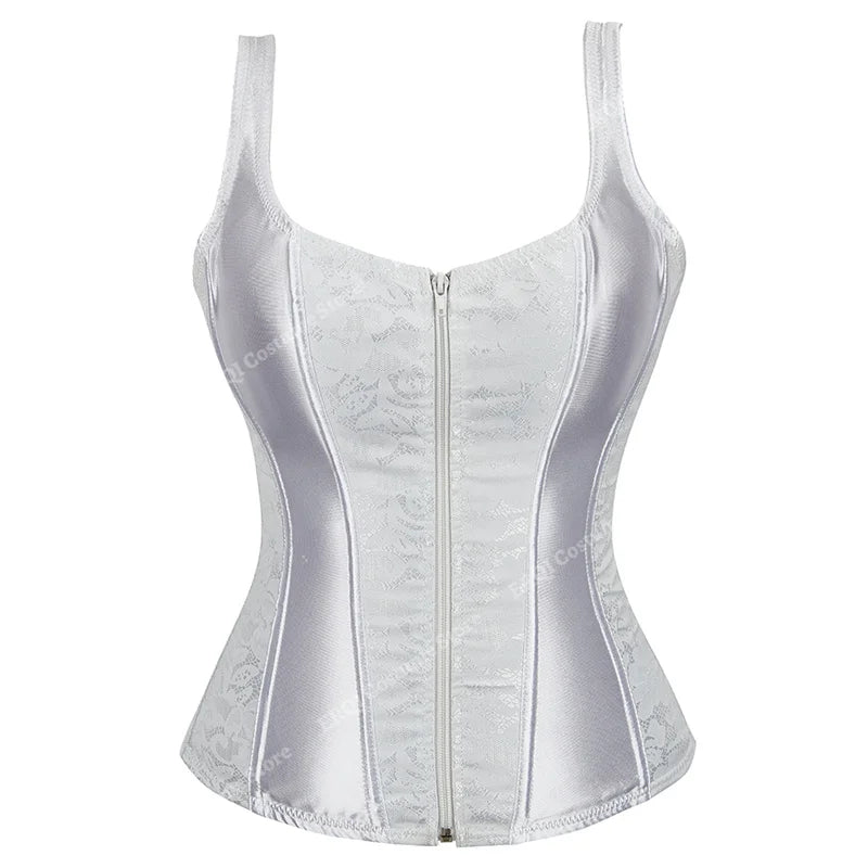 
                      
                        Steampunk Corset with Cup Lingerie Bustier Plus Size
                      
                    