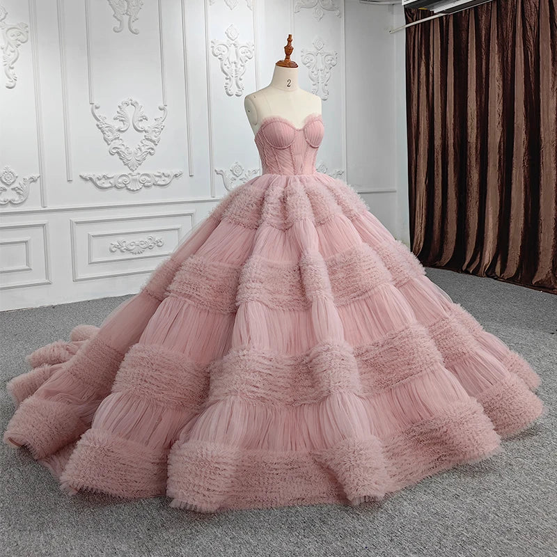 
                      
                        Pink Quinceanera Dress
                      
                    