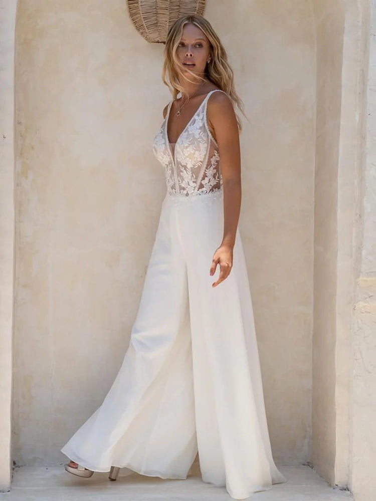 
                      
                        Beach Boho Wedding Jumpsuit
                      
                    