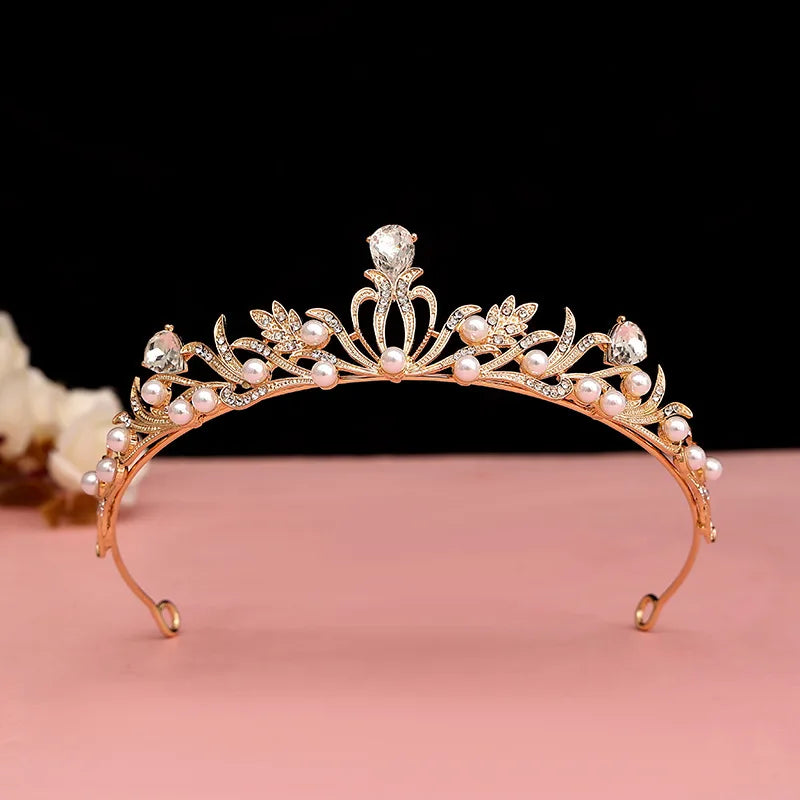 
                      
                        Crystal Bridal Tiara Crown Rhinestone  Hair Accessories
                      
                    