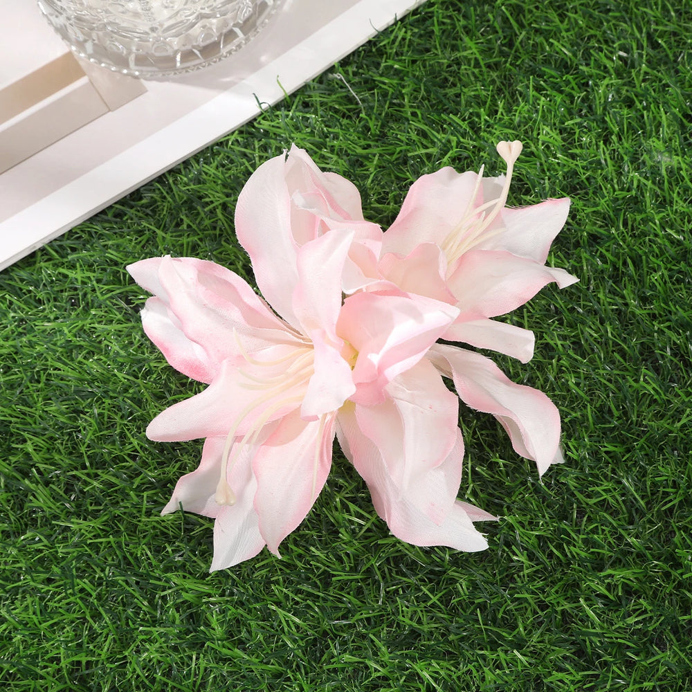 
                      
                        Orchid Flower Hair Clip Bohemian Small Hairpin Bridal Barrette Beach Wedding Accessories
                      
                    