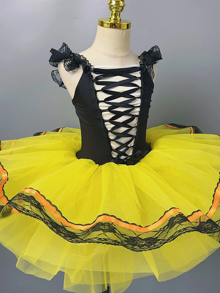 
                      
                        Girls Dance Tutu Skirt Costumes Professional Performance Ballet Attire
                      
                    