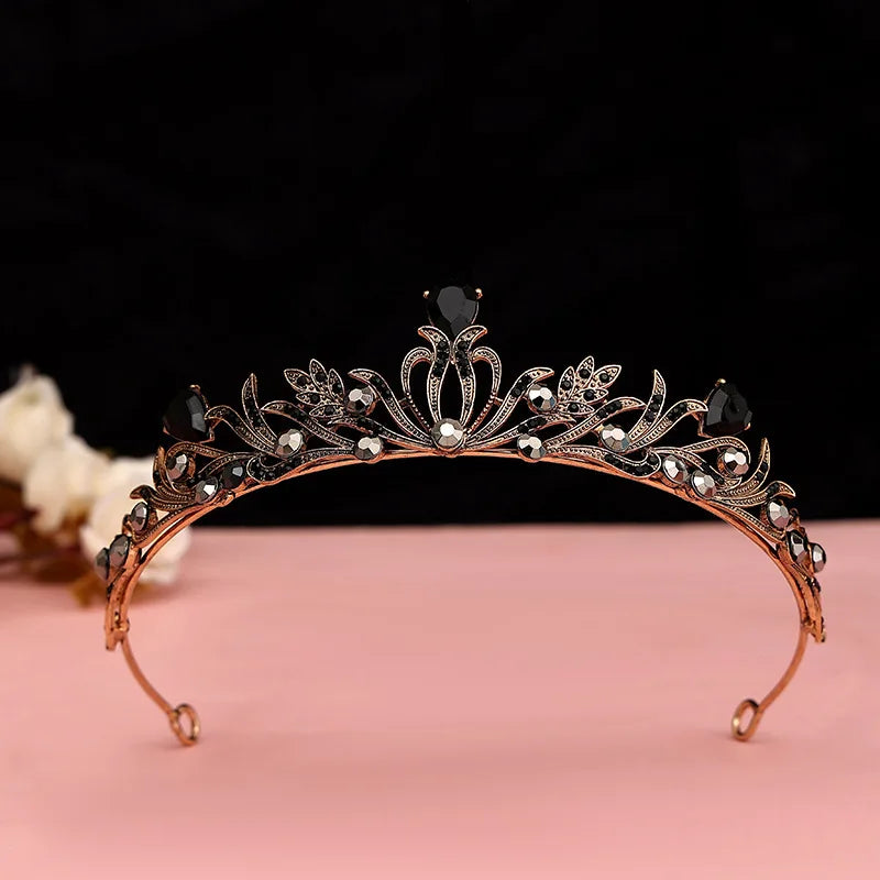 Crystal Bridal Tiara Crown Rhinestone  Hair Accessories