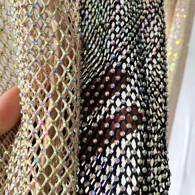 
                      
                        Bling Crystal Beaded Net Party Bolero Jacket
                      
                    