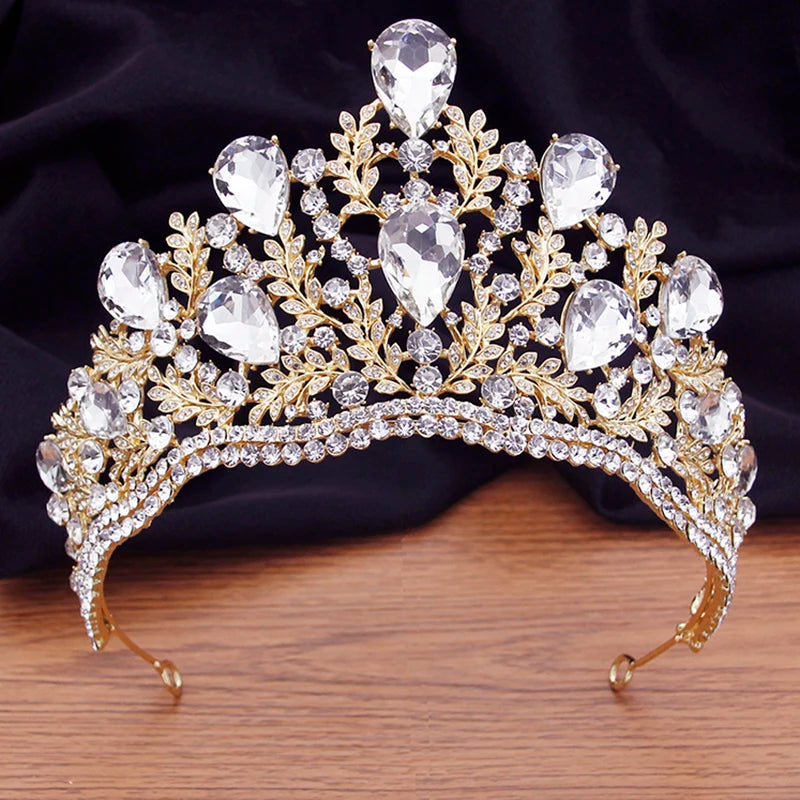 
                      
                        Peacock Crystal Rhinestone Tiara Crown Party Pageant Hair Accessory
                      
                    