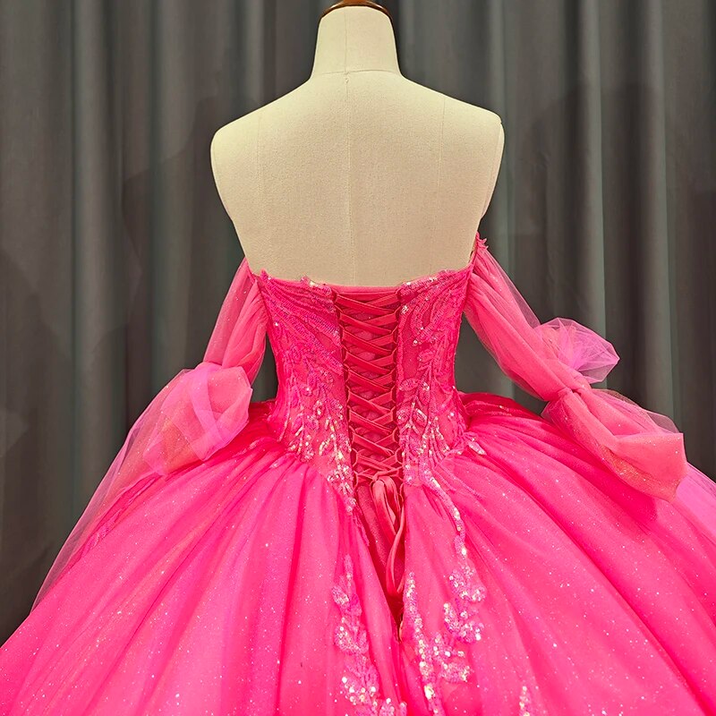 
                      
                        Sequins Ball Gown Quinceañera Dress
                      
                    