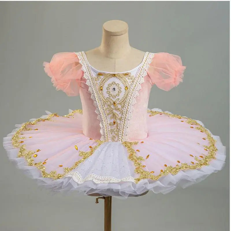 Professional Ballet Tutu Dress For Girls Performance Ballerina Costume