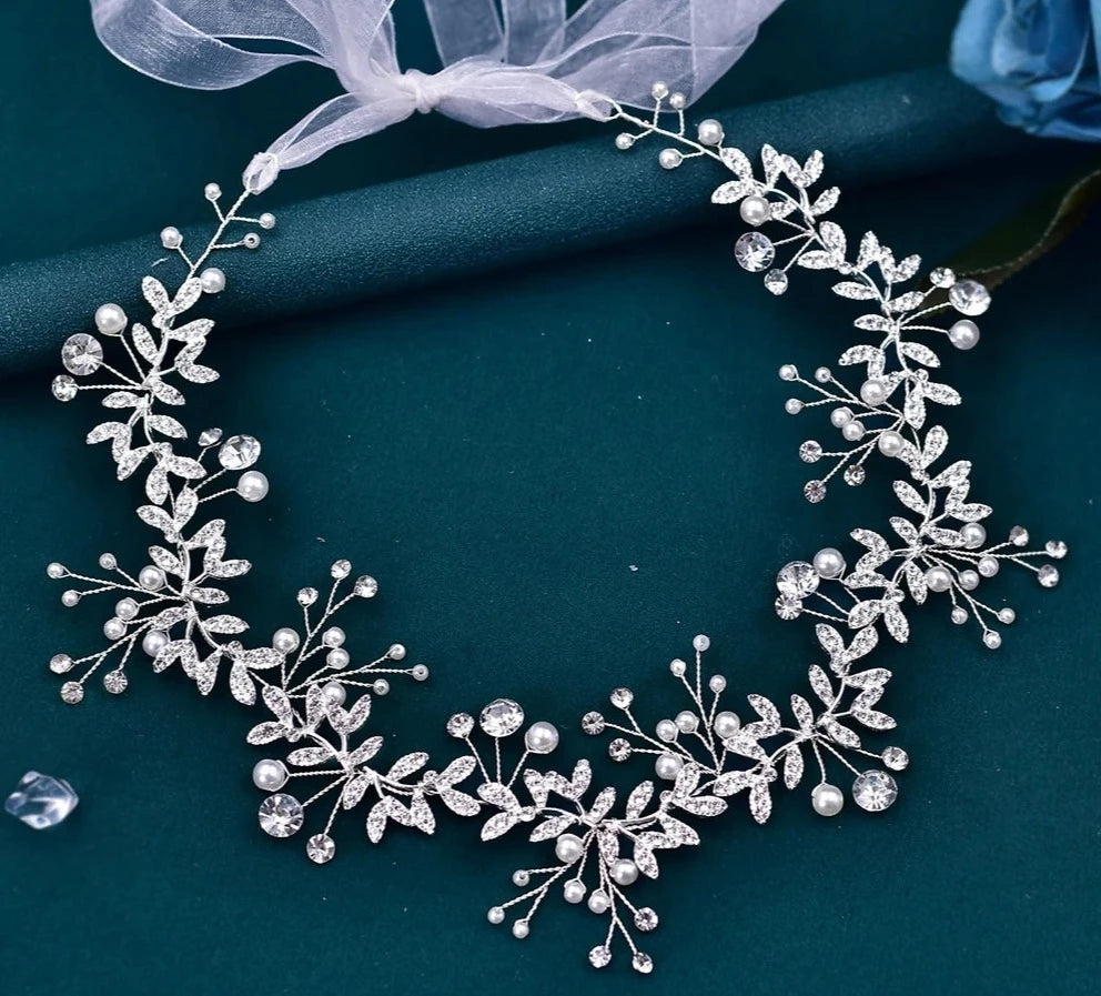 Rhinestone Wedding Dress Sash Belt Alloy Leaf Bridal Belt Accessory