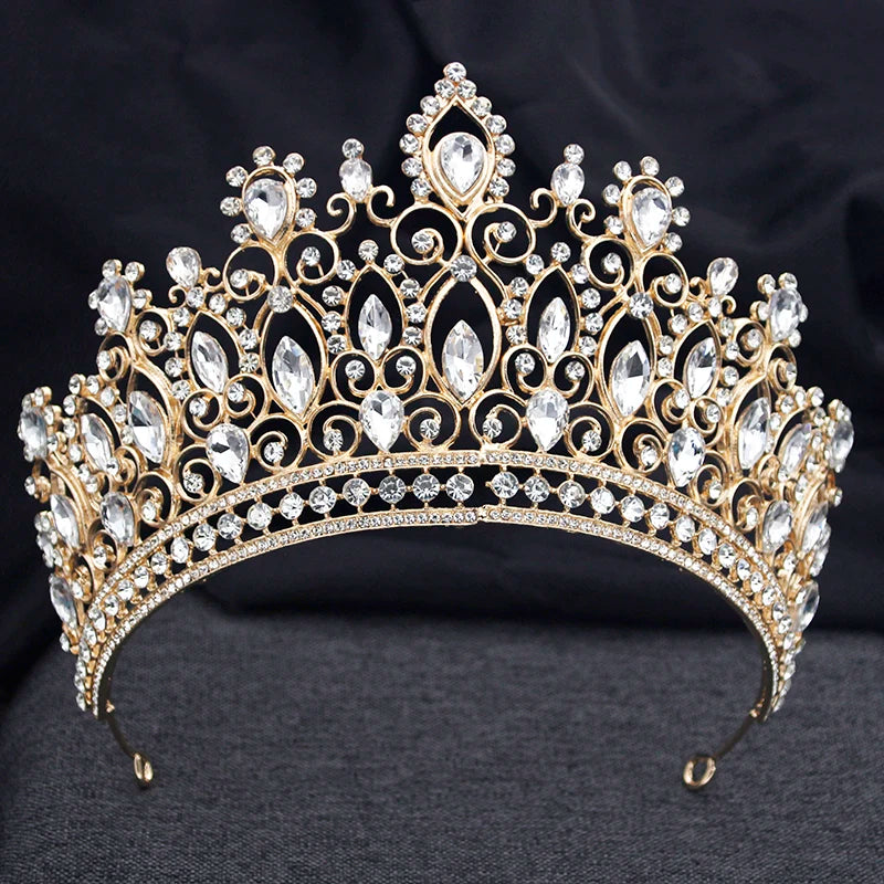 
                      
                        Colorful Royal Queen Wedding Crowns Tiaras for Party Pageant Bridal Wedding Accessories
                      
                    