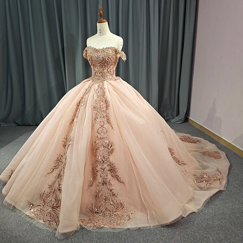 
                      
                        Classic Quinceanera Dress
                      
                    