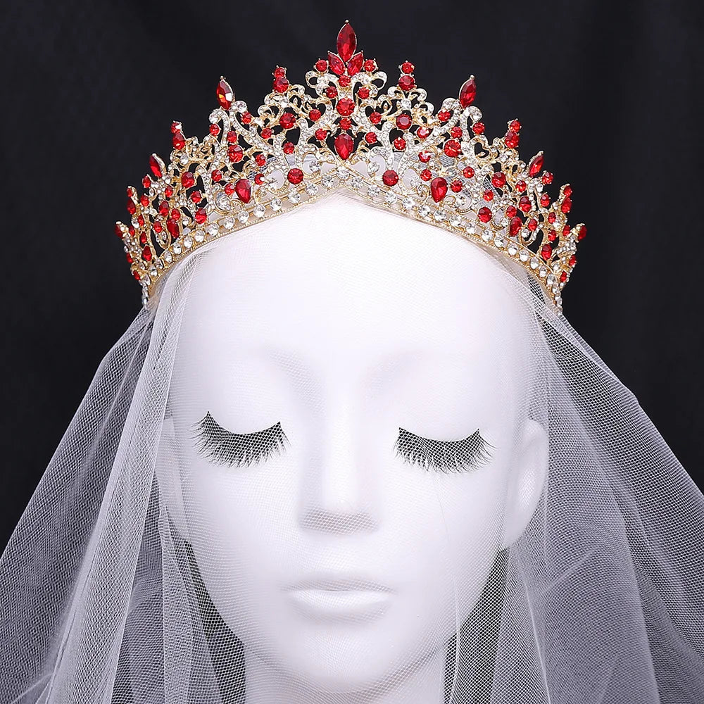 
                      
                        Rhinestone Tiara Crowns  Party Crystal Hair Accessories
                      
                    