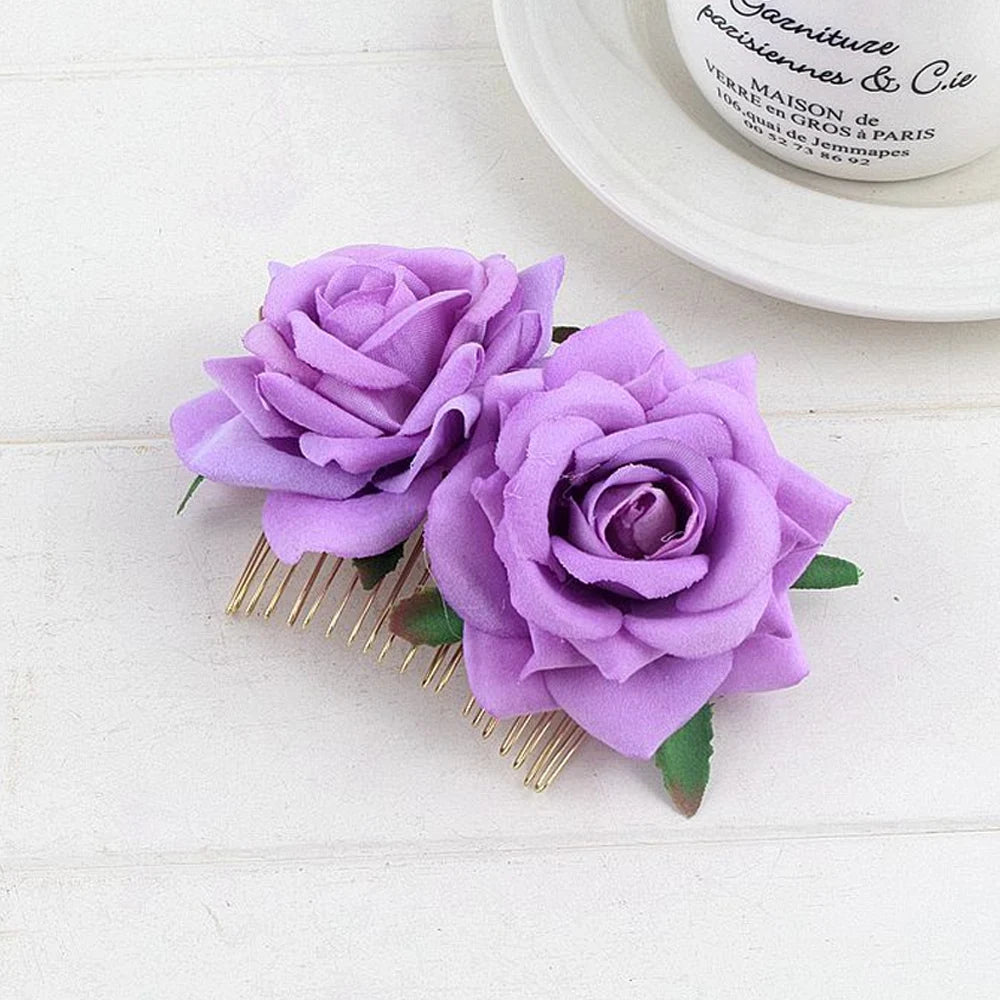 
                      
                        Flamenco Flowers For Hair DIY Headdress For Bridal Hair Clip Accessories
                      
                    