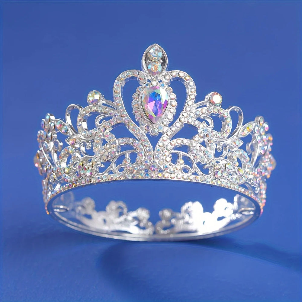 
                      
                        Round Diadem Royal Queen King Tiara Crown Wedding Party Pageant Jewelry Accessories
                      
                    