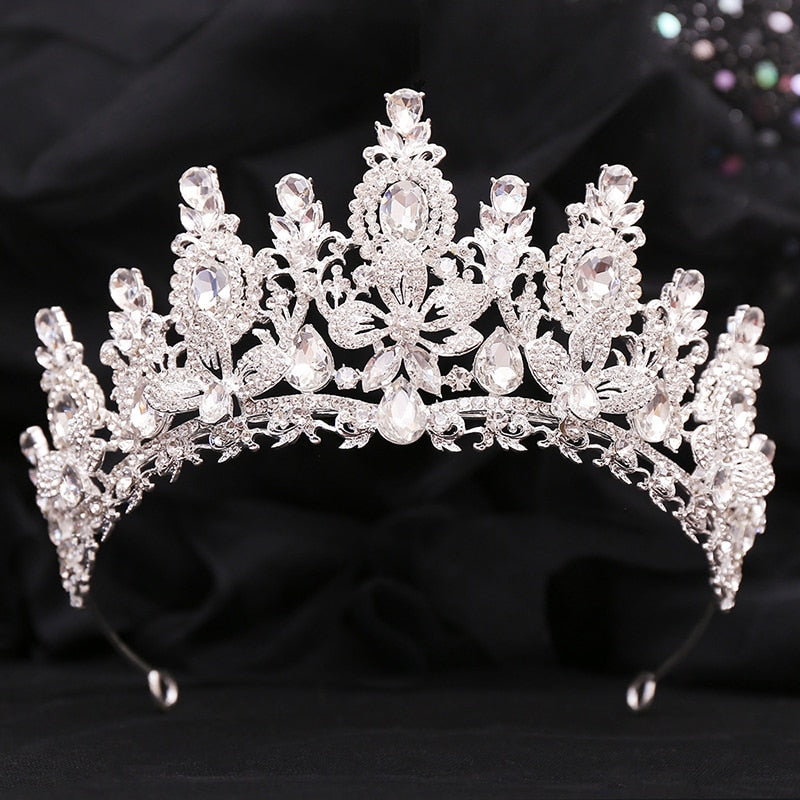 
                      
                        Royal Bridal Wedding Pageant Crown Princess Tiaras Hair Accessories
                      
                    