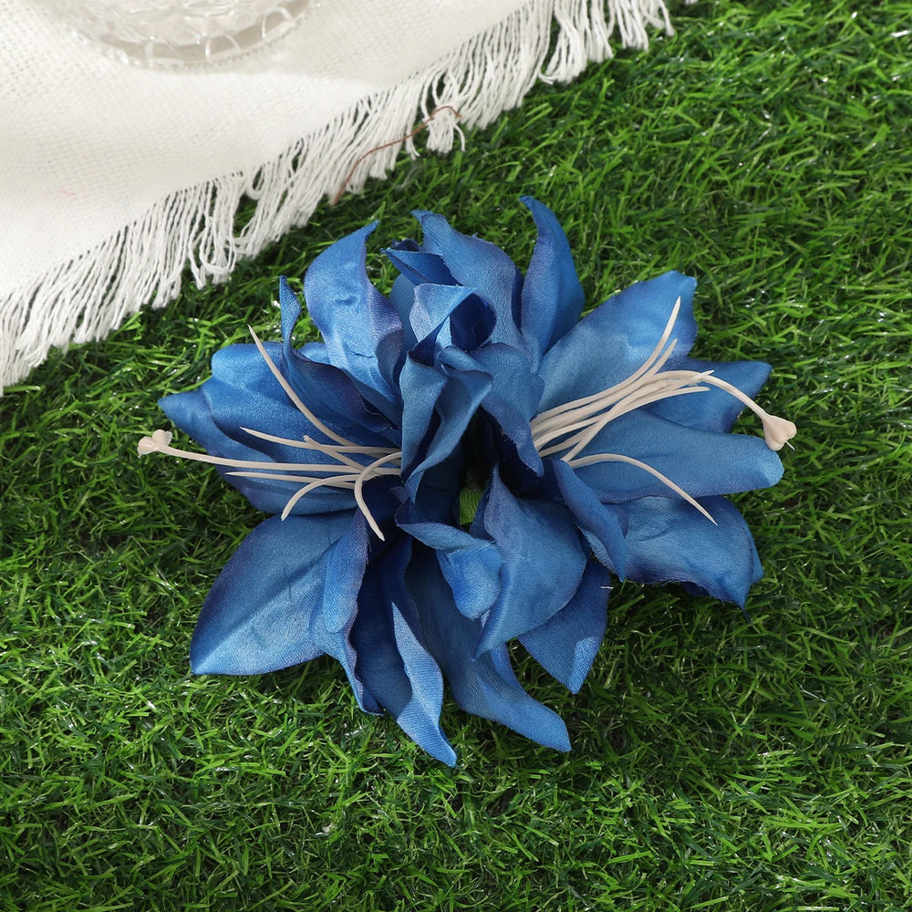 
                      
                        Orchid Flower Hair Clip Bohemian Small Hairpin Bridal Barrette Beach Wedding Accessories
                      
                    