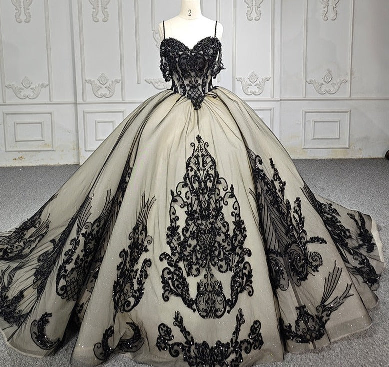Gorgeous Black Quinceañera Dress