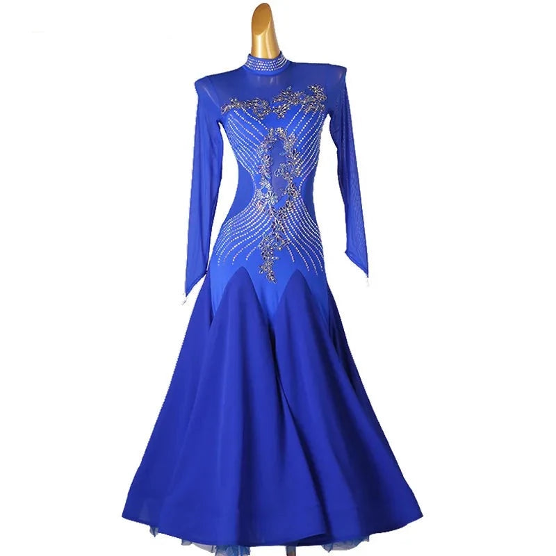 Ladies ballroom dresses best sale