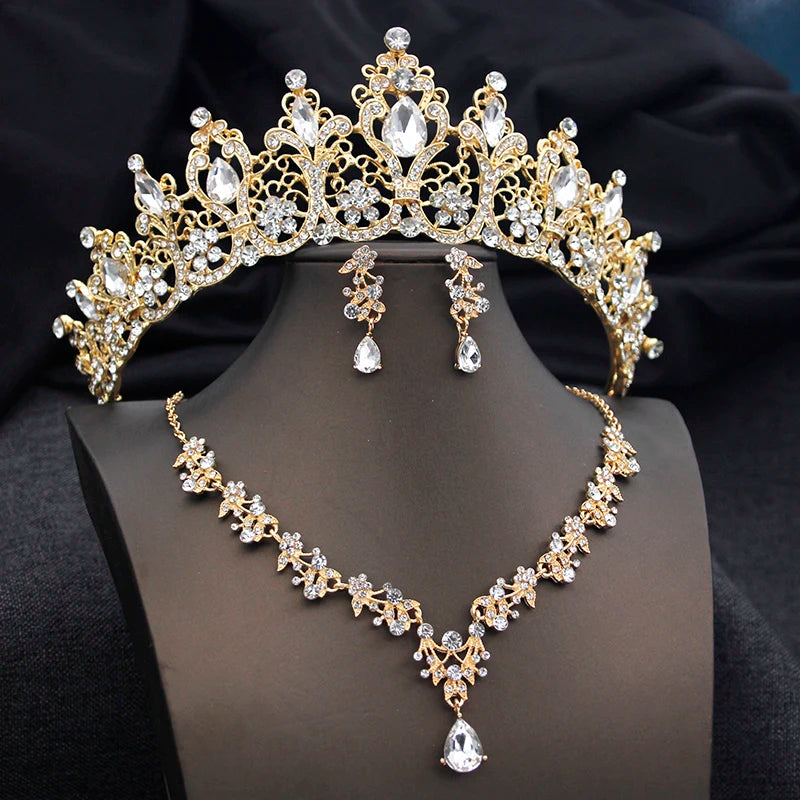 
                      
                        Elegant Multicolor Sets Tiara and Crown  Jewelry Sets Accessories
                      
                    