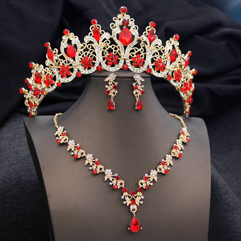 
                      
                        Elegant Multicolor Sets Tiara and Crown  Jewelry Sets Accessories
                      
                    