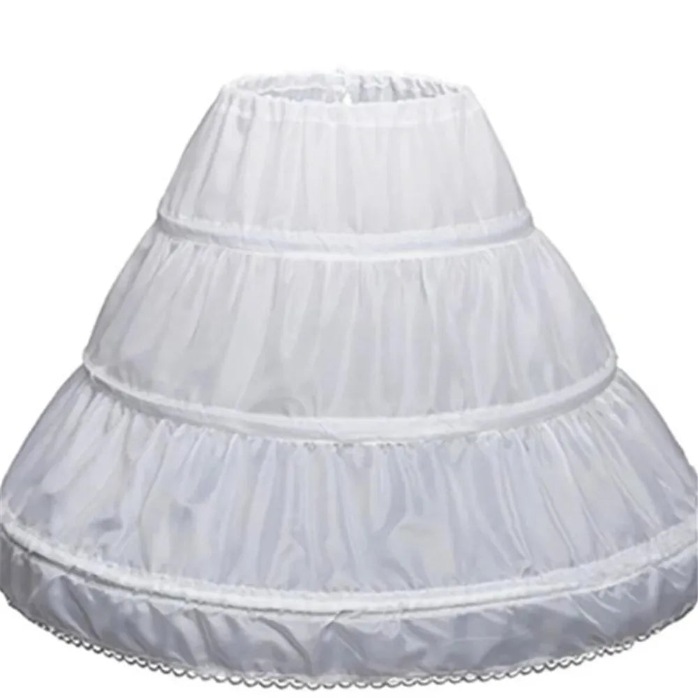 
                      
                        Girls Crinoline Petticoat Hoop Underskirt Short A-line Ball Gown Slip, elevate your young girl's formal look with this refined crinoline petticoat
                      
                    