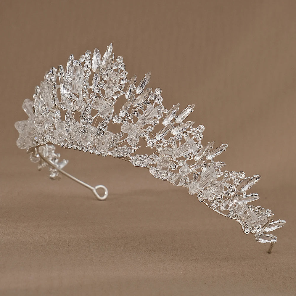 
                      
                        Party Crystal Rhinestone Tiara Crowns for  Weddings Parties Birthdays
                      
                    