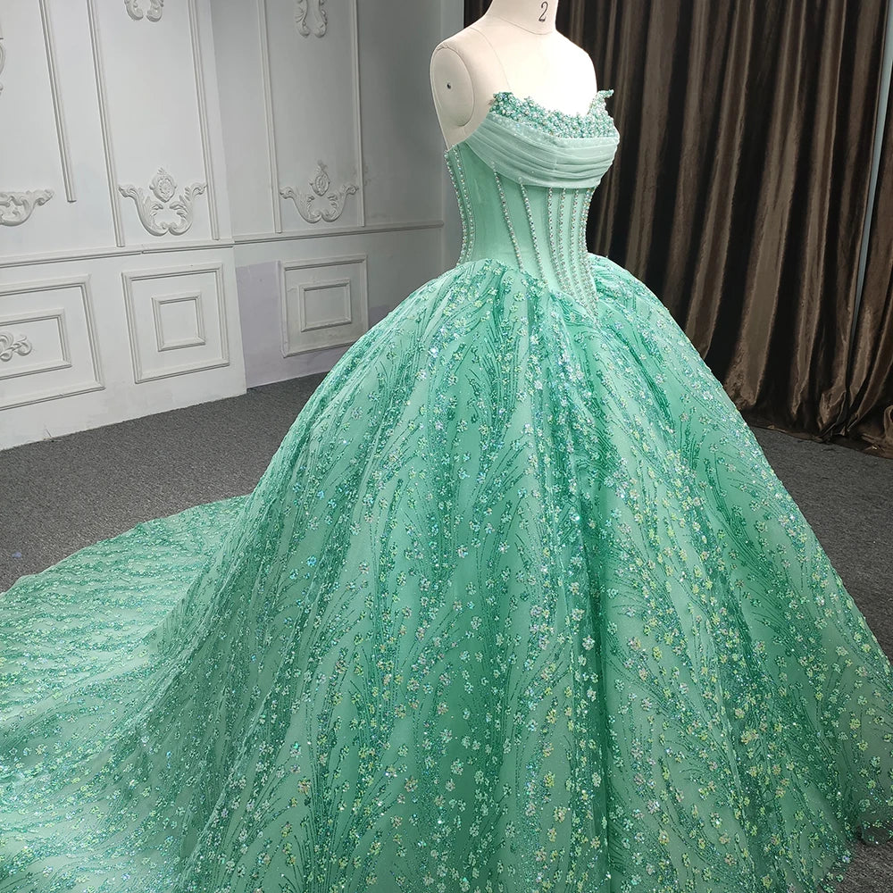 
                      
                        Green Quinceanera Dress
                      
                    