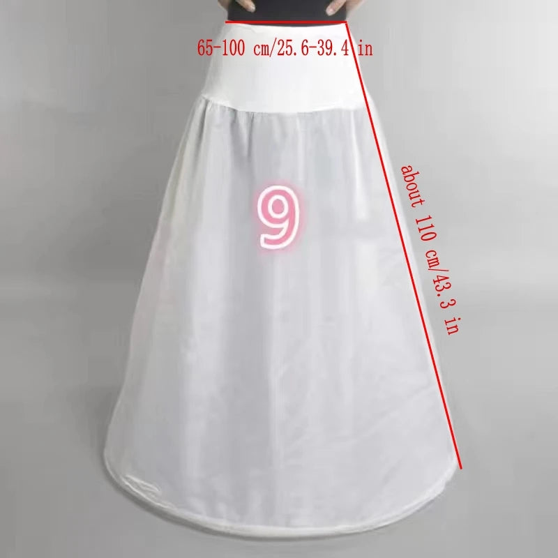 
                      
                        Wedding Petticoat Crinoline Slip Hoop Skirt Underskirt Bridal Gowns, elevate your bridal silhouette with our curated collection of crinoline petticoats
                      
                    