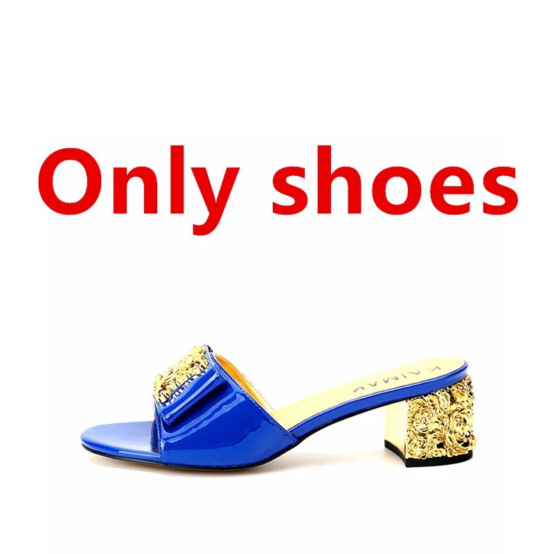 
                      
                        Italian Fashion Slippers Summer Women High Heel Party Shoes
                      
                    