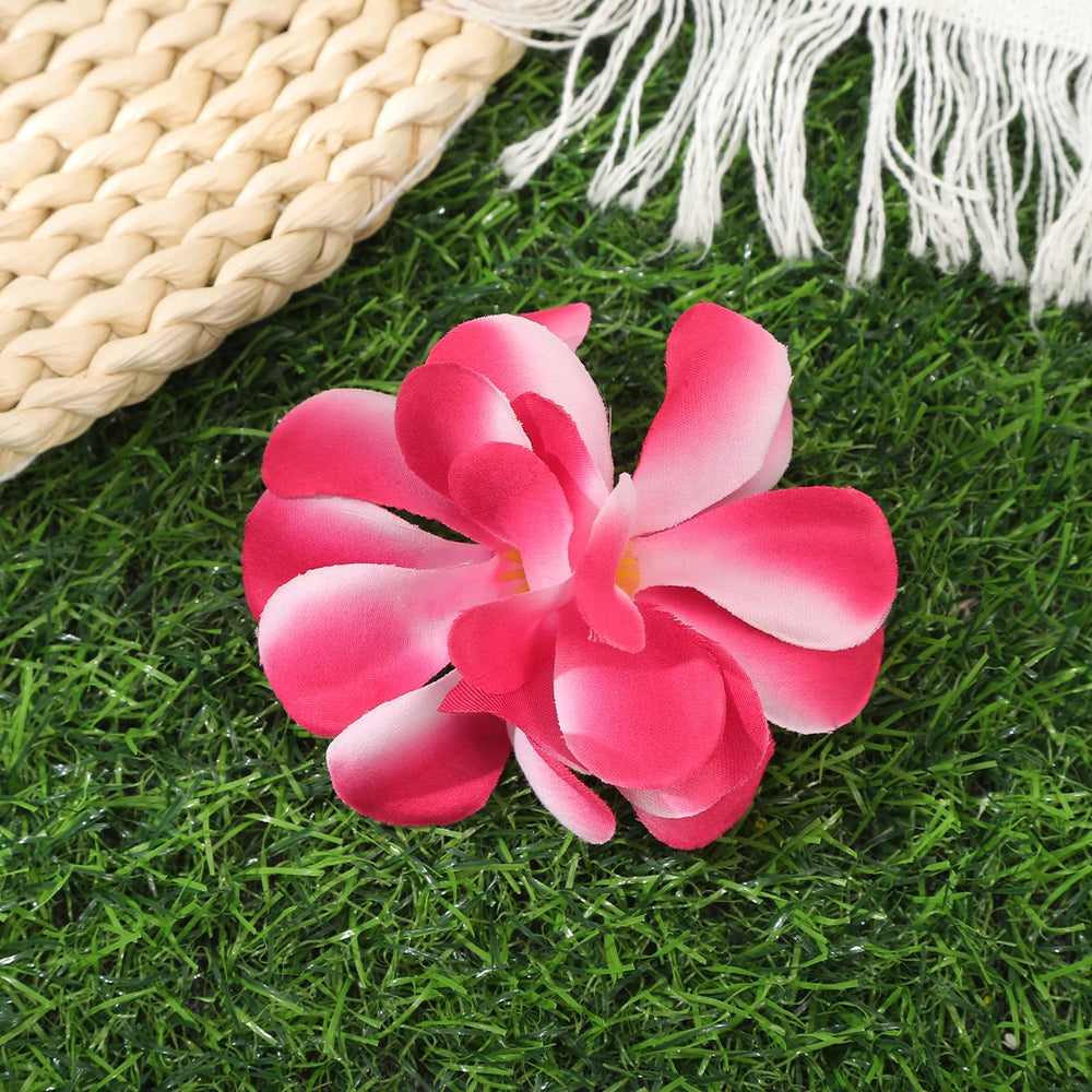 
                      
                        Orchid Flower Hair Clip Bohemian Small Hairpin Bridal Barrette Beach Wedding Accessories
                      
                    