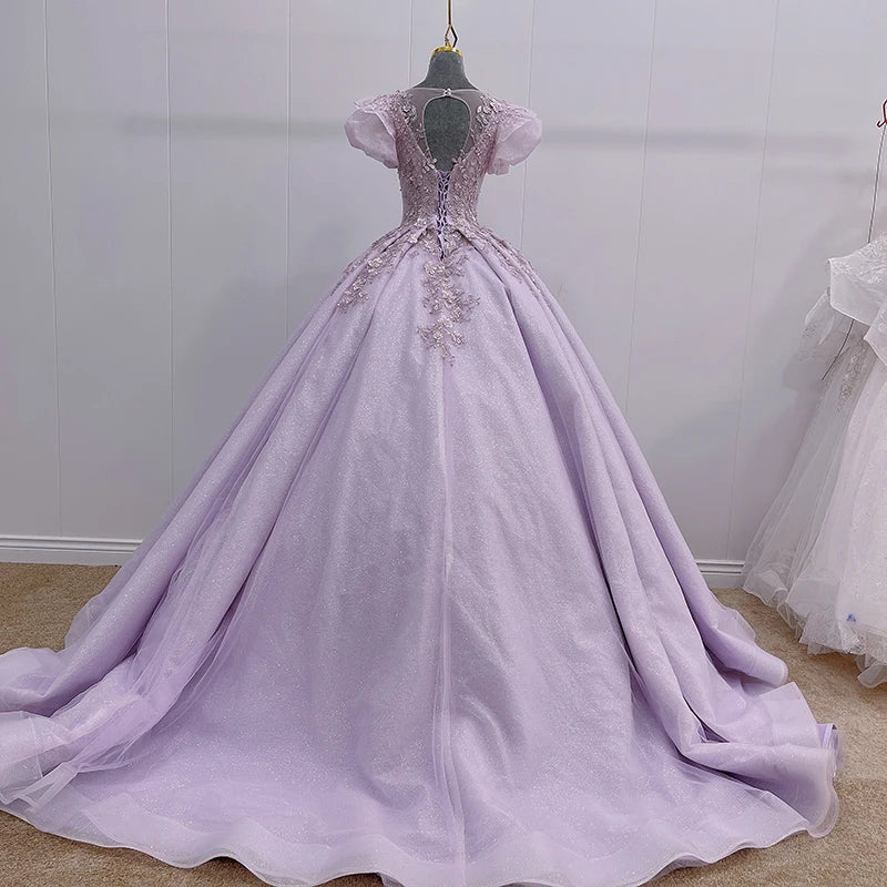 
                      
                        Romantic Quinceanera Organza Dress Ball Gown
                      
                    