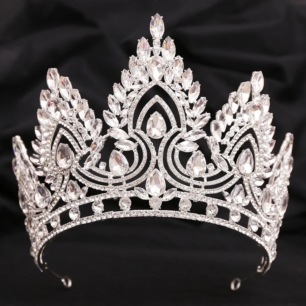 Shop Rhinestone Pageant Crowns & Tiara – TulleLux Bridal Crowns ...