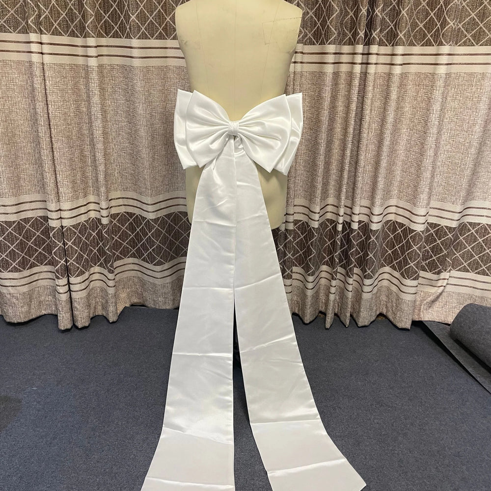 
                      
                        Removable Satin Wedding Dress Bow
                      
                    