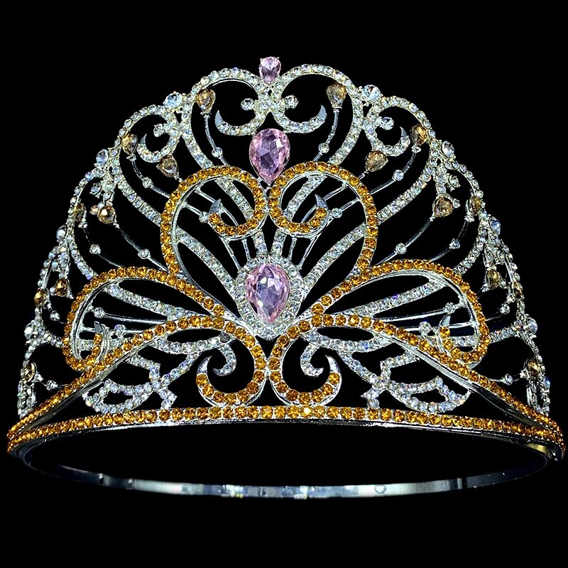 
                      
                        Party Princess Colorful Crystal  Birthday Tiara Crown Hair Accessory
                      
                    