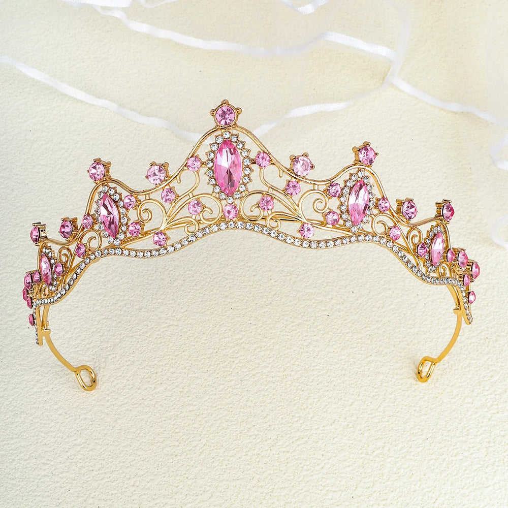 
                      
                        Rhinestone Hair Crown for Women Festive Party Hair Accessory Tiara
                      
                    