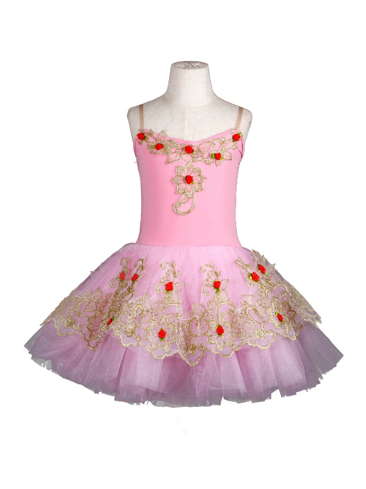 
                      
                        Girls Ballet Skirt Long Dance Dress Performance Costume Ballerina Dress
                      
                    