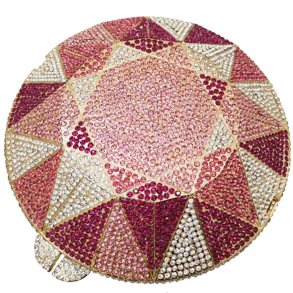 
                      
                        Diamond Shape Crystal Evening Clutch Bags Wedding Purses Party Handbag, elevate your evening ensemble with this exquisite diamond-shaped crystal clutch. C
                      
                    