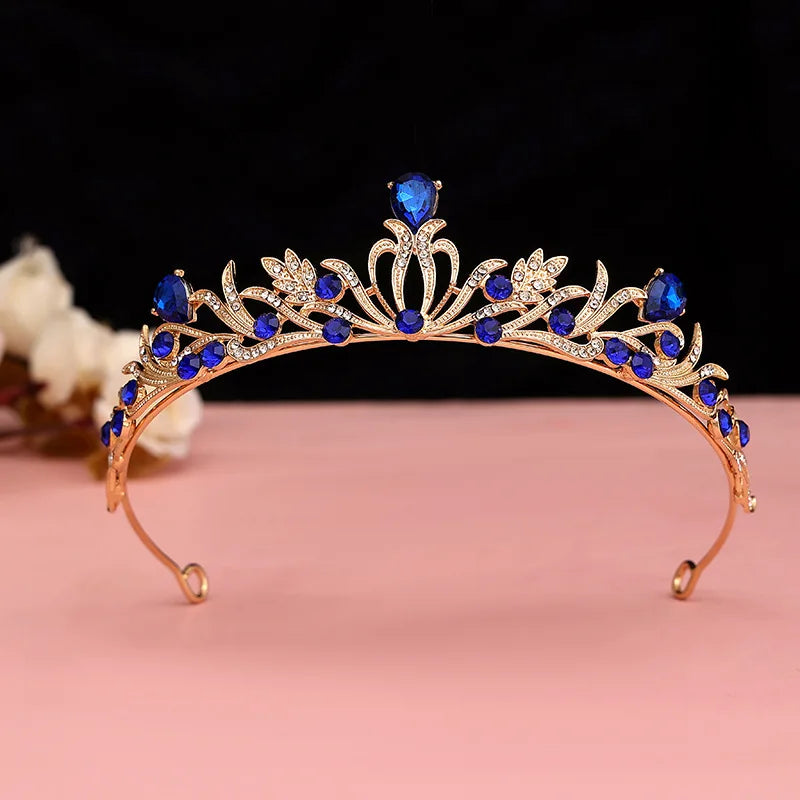 
                      
                        Crystal Bridal Tiara Crown Rhinestone  Hair Accessories
                      
                    