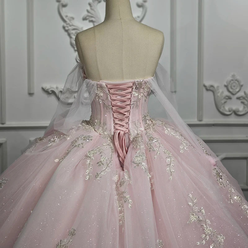 
                      
                        Ball Gown Pink Quinceañera Dresses
                      
                    