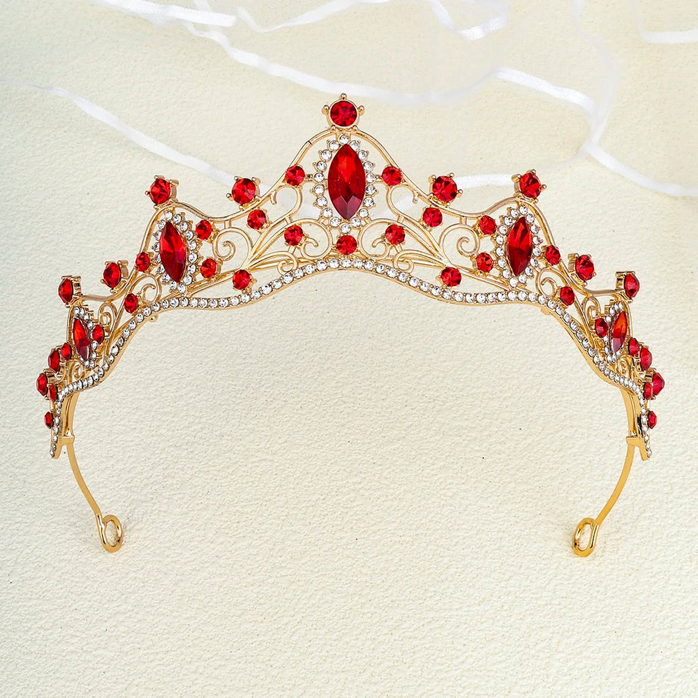 
                      
                        Rhinestone Hair Crown for Women Festive Party Hair Accessory Tiara
                      
                    