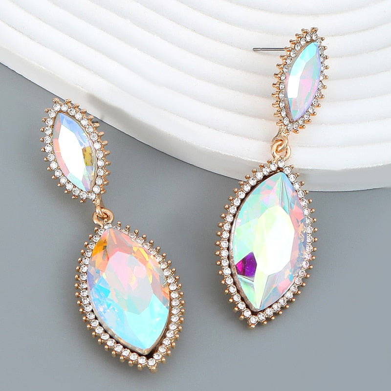 
                      
                        Rhinestone Crystal Pendant For Women Fashion Earring  Jewelry Accessories
                      
                    